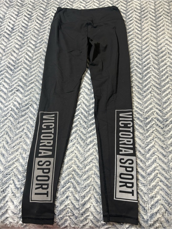 Victoria's Secret Pants - Victoria Sport Black Athletic Leggings with Logos